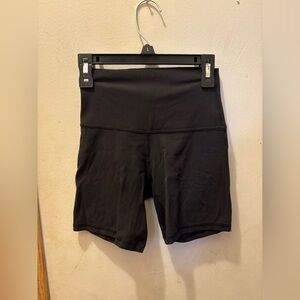 (2) lululemon biker shorts